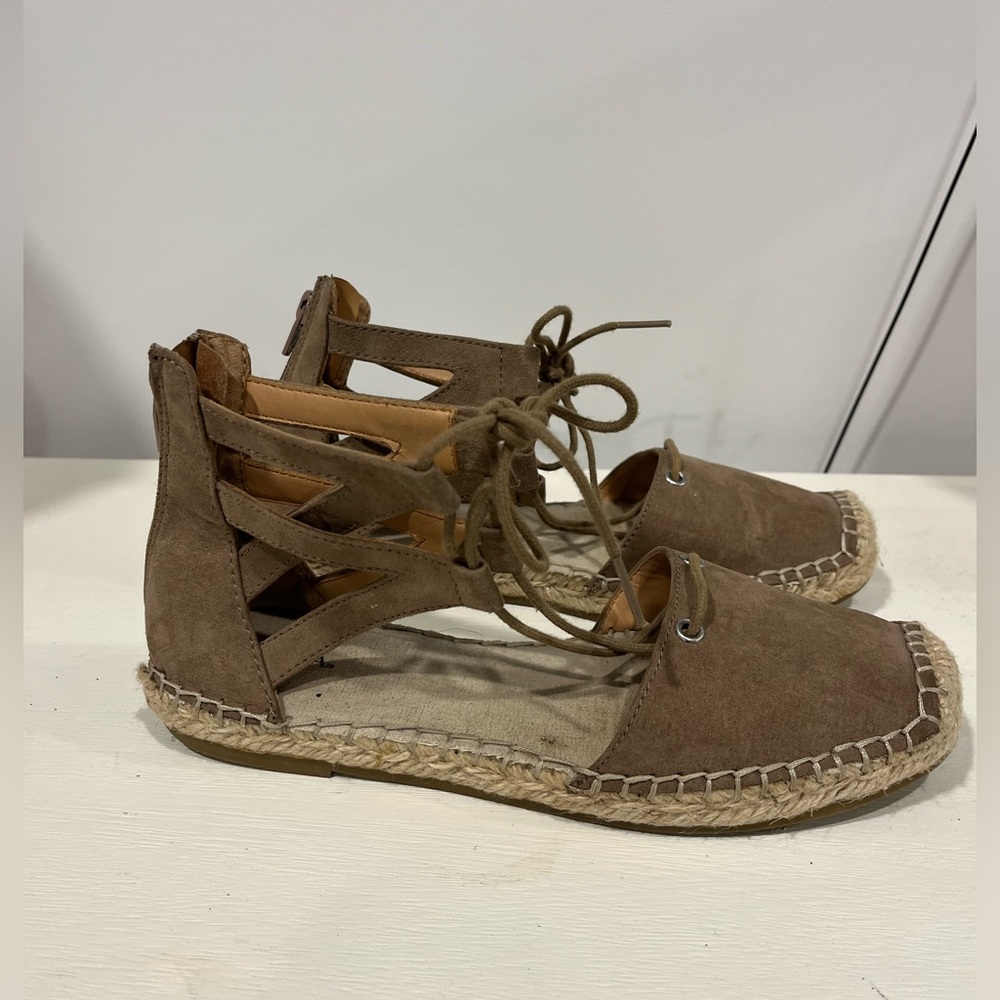 Merona Tie Up / Zipper Sandals